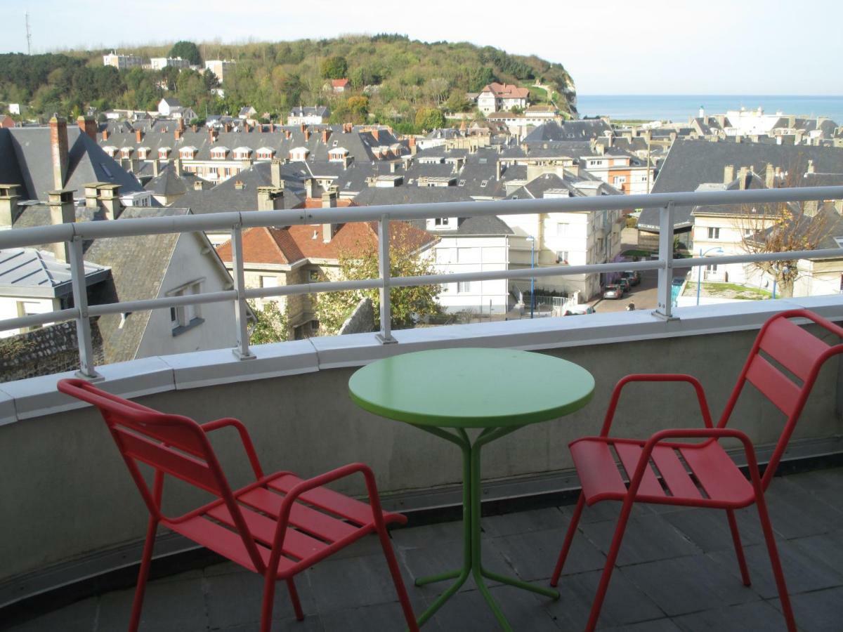 Studio vue mer à Saint Valéry en caux Saint-Valery-en-Caux Exterior foto
